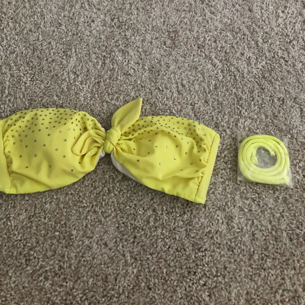 PINK Victoria’s Secret Rhinestone Bandeau